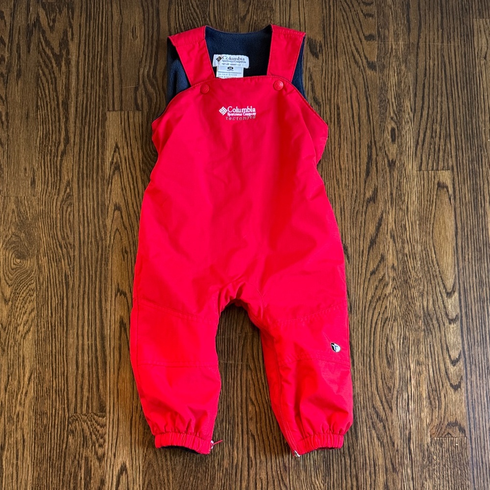 Columbia Ski Snow Pants Overall Bibs with Adjustable Straps